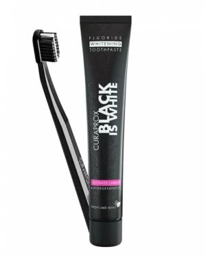 Black Is White Charcoal Toothpaste 90ml SET